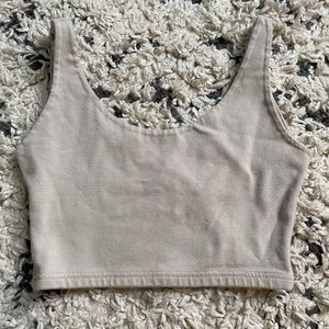 Brandy Melville Lydia Tank in Tan